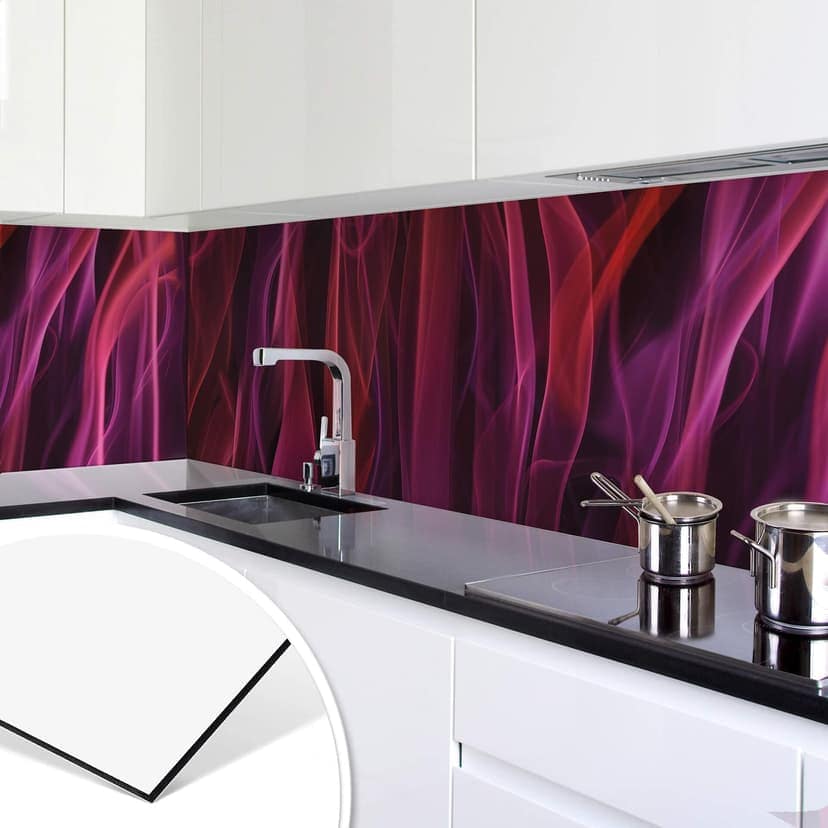 Rivestimento cucina - Fumo rosso