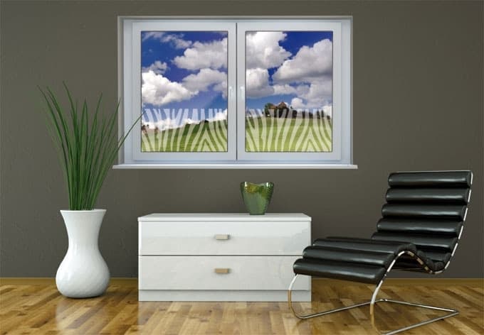 Decoro per finestra - Zebra