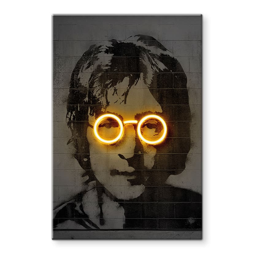 Stampa su vetro John Lennon - Mielu