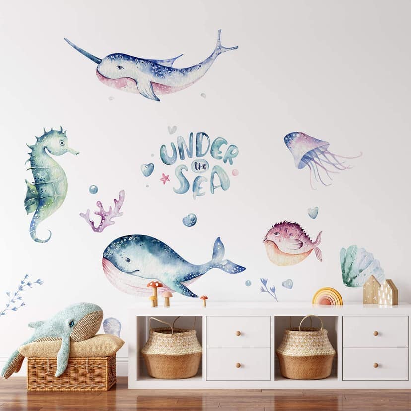 Adesivo murale Kvilis - Under the see (34 pz.)