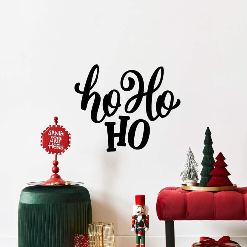 Adesivo murale Natale Ho ho ho