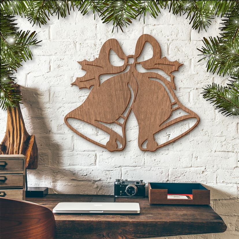 Decoro in legno - Campane