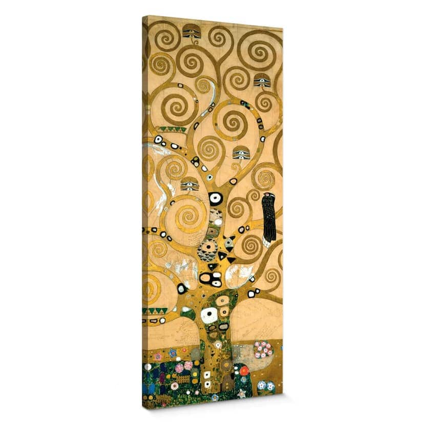 Stampa su tela - Klimt - L'albero della vita