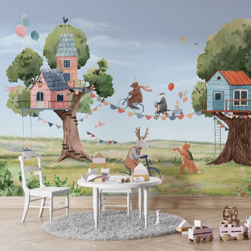 Fotomurale Oliver Robins - Festa della casa sull'albero