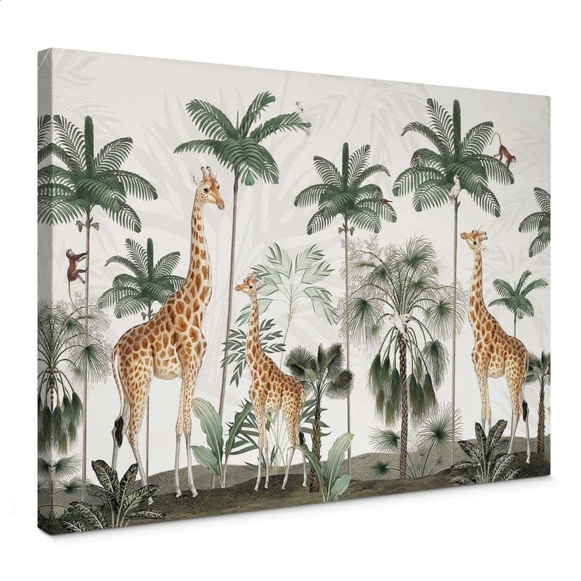 Stampa su tela Kikki Belle - Giraffe