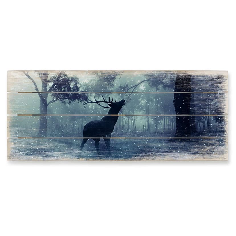 Stampa su legno - Foresta incantata