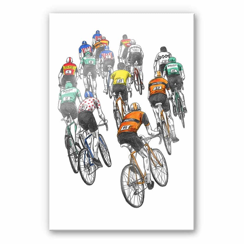 Stampa su vetro acrilico Sparshott - Peloton