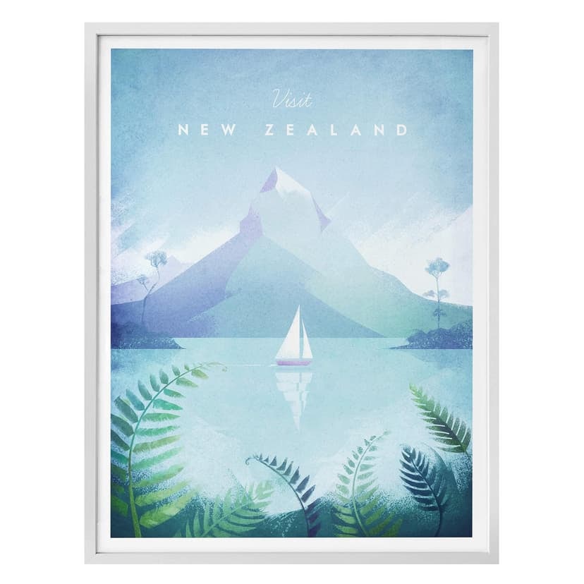 Poster Rivers - Nuova Zelanda