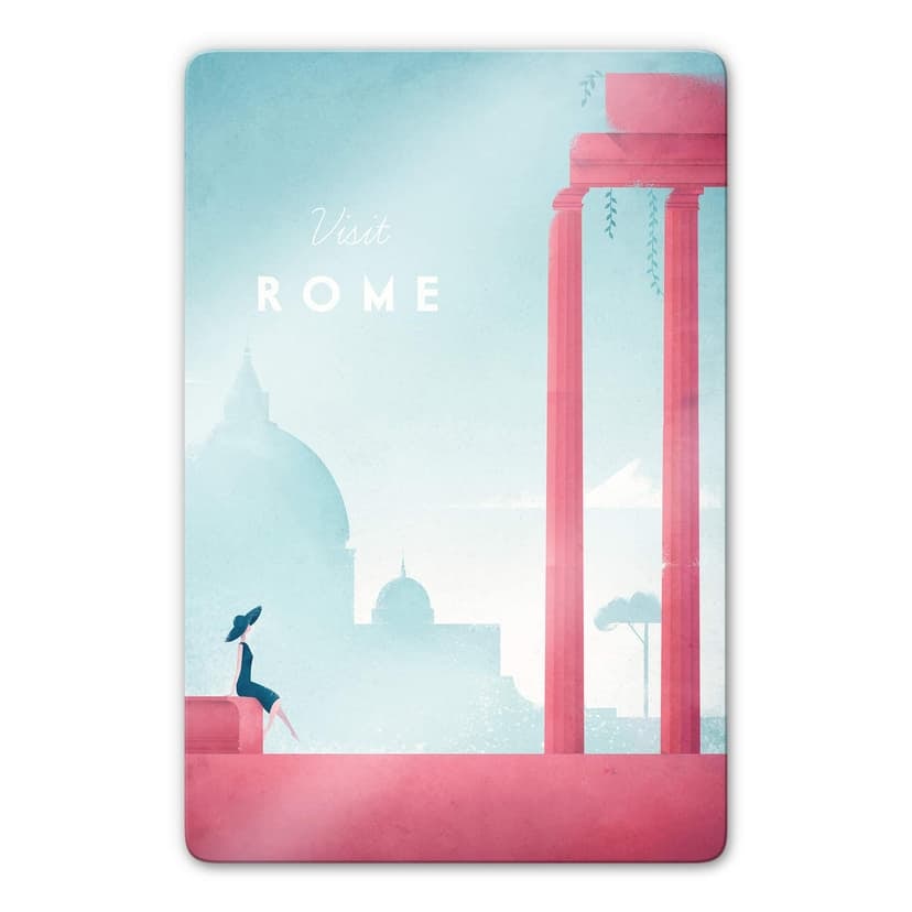 Stampa su vetro Rivers - Roma