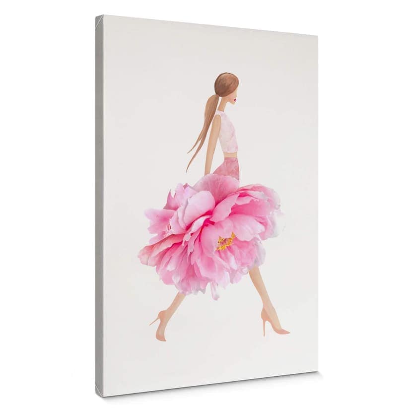 Stampa su tela Korenkova - Fashion Girl