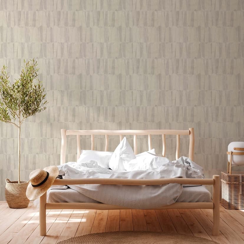 carta da parati in legno beige - carta da parati moderna in tessuto non tessuto per il soggiorno