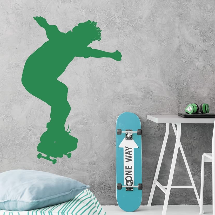 Adesivo murale - Skateboarder 02