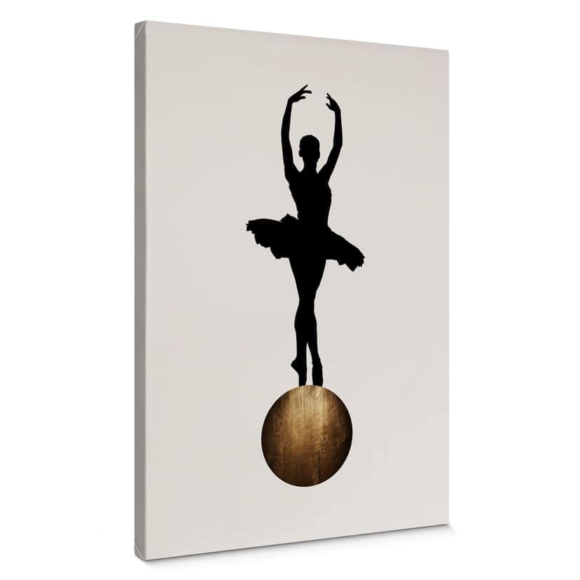 Stampa su tela Kubistika - Prima Ballerina