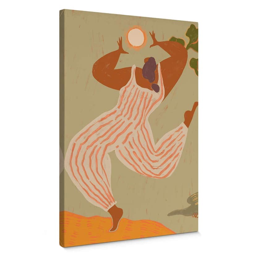 Stampa su tela Arty Guava - Dancing in Nature