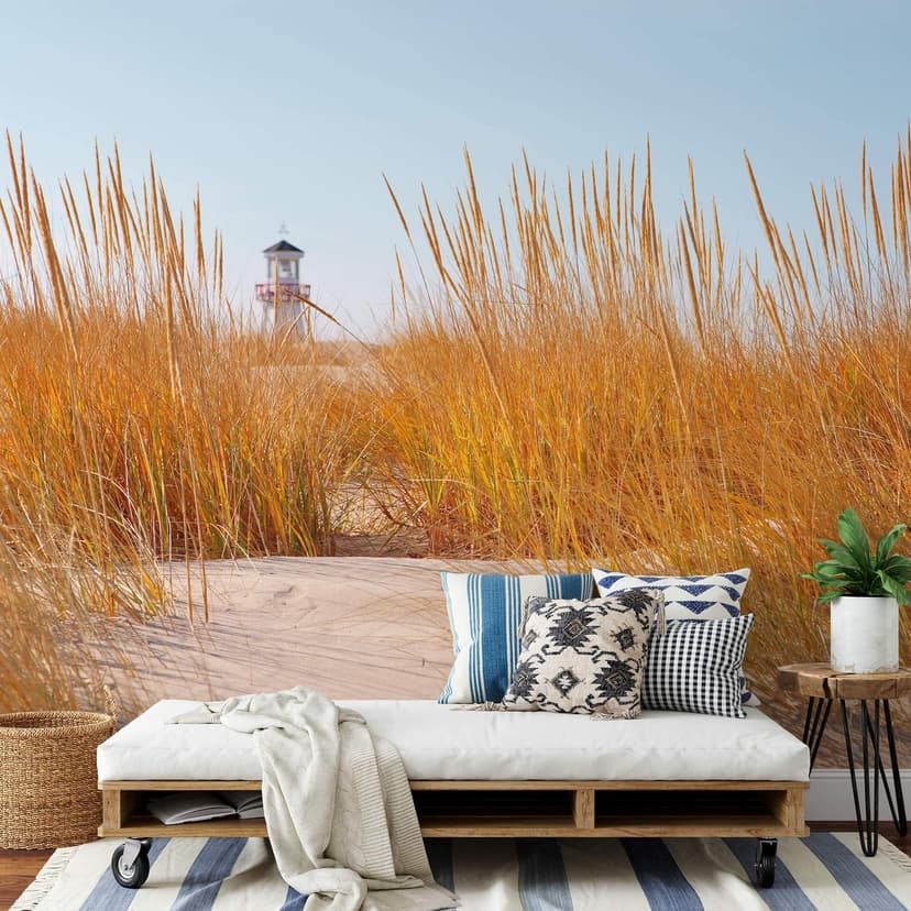 Fotomurale Faro tra le dune