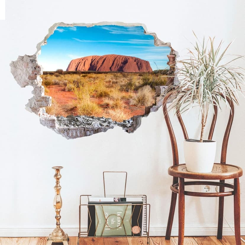 Adesivo murale 3D Colombo - Ayers Rock