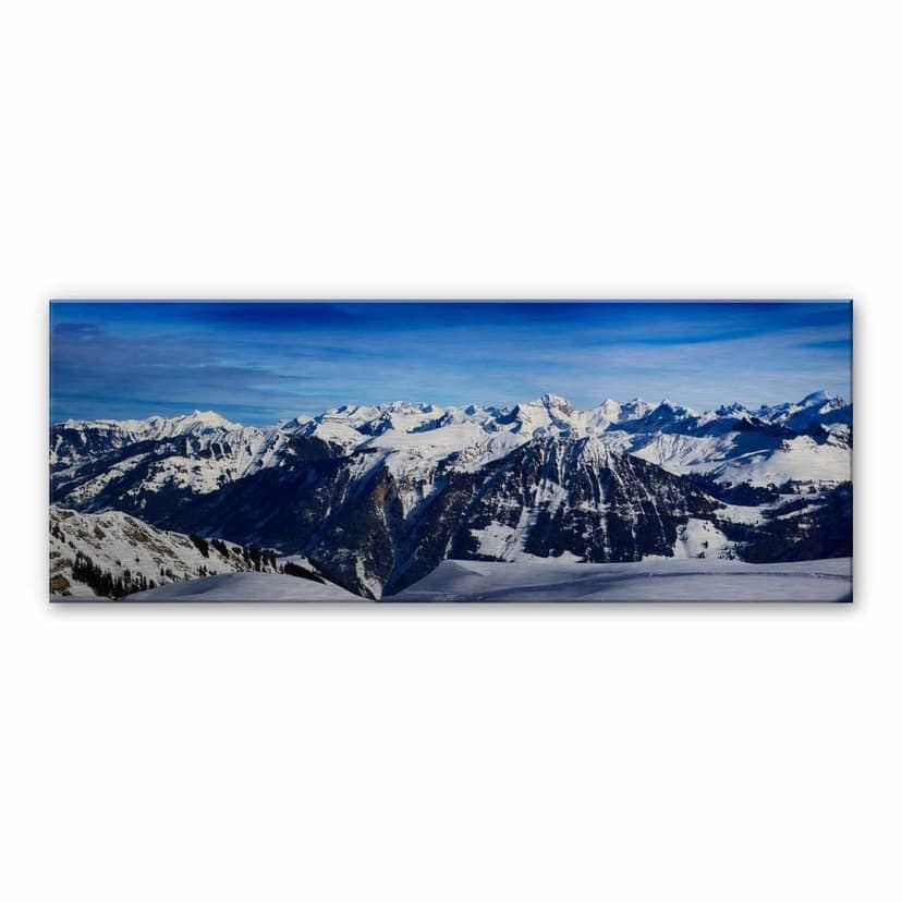 Stampa su Alu-Dibond - Panorama delle Alpi
