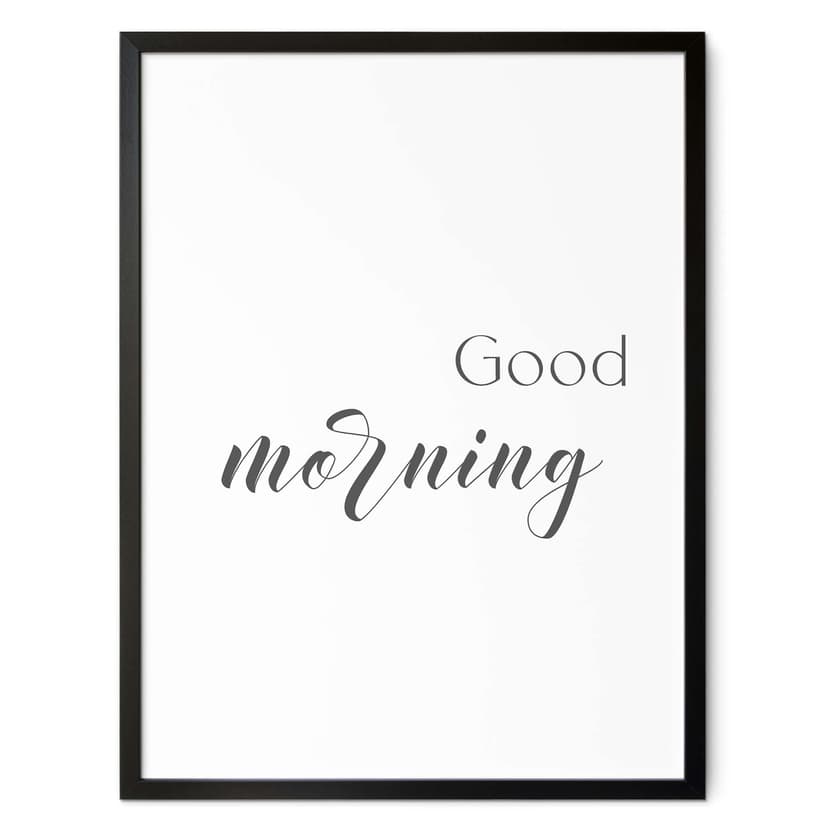 Poster Good Morning