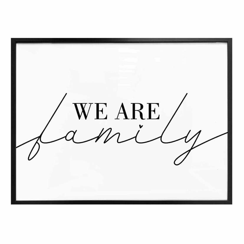 Poster We are family