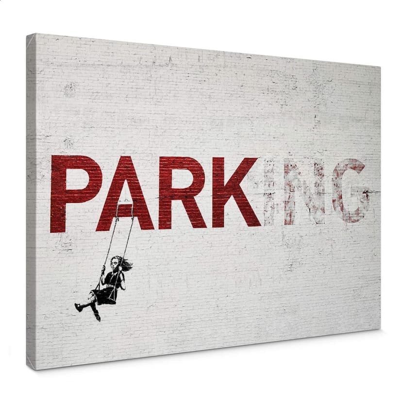 Stampa su tela Banksy - Parking