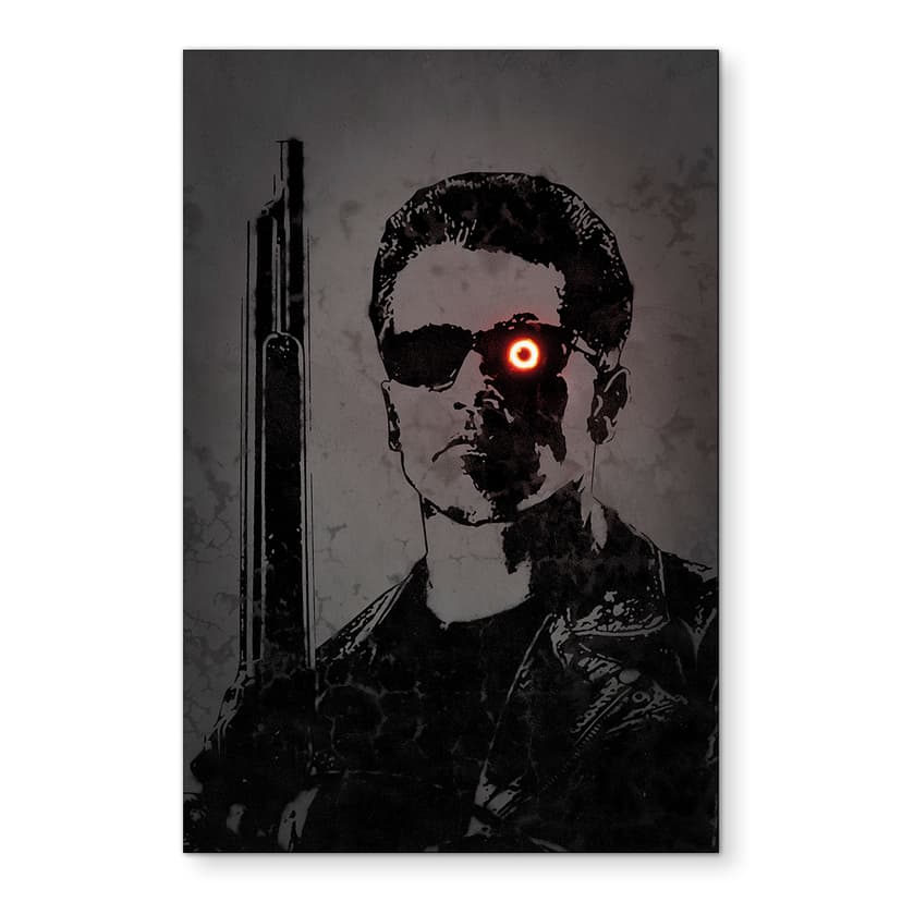 Stampe per pareti Terminator - Mielu - Alu-Dibond