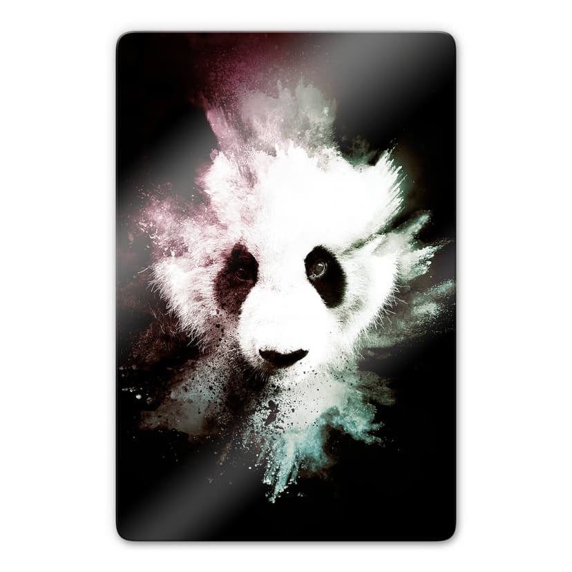 Stampa su vetro Hugonnard –Wild Explosion: Panda