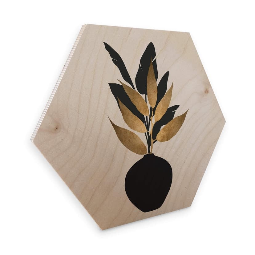 Esagoni in legno Kubistika - Bouquet N45