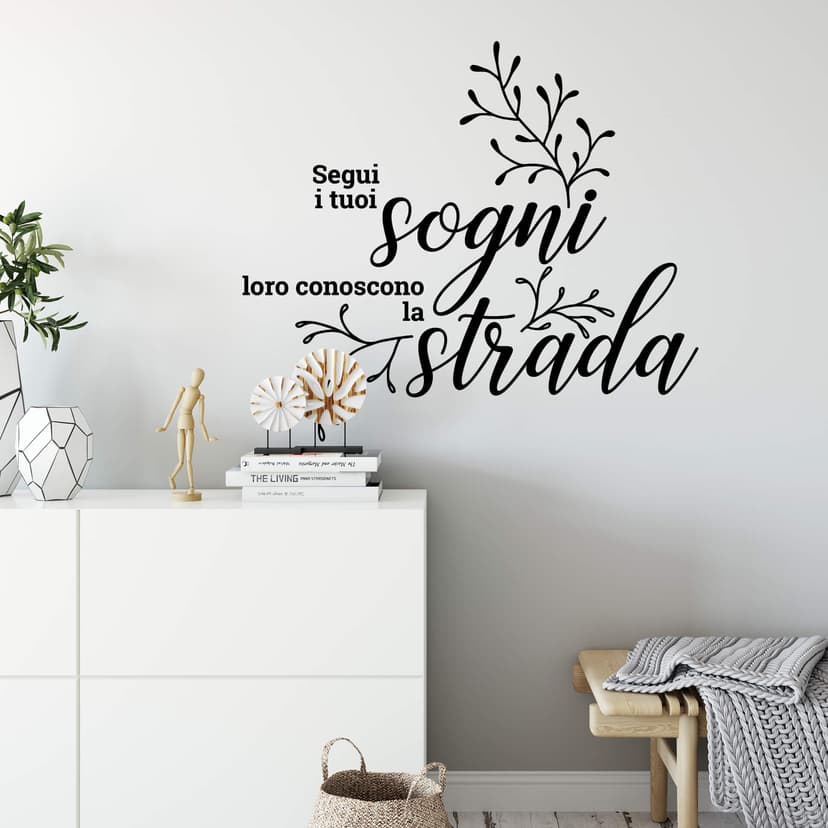 Adesivo murale - Segui i tuoi sogni loro