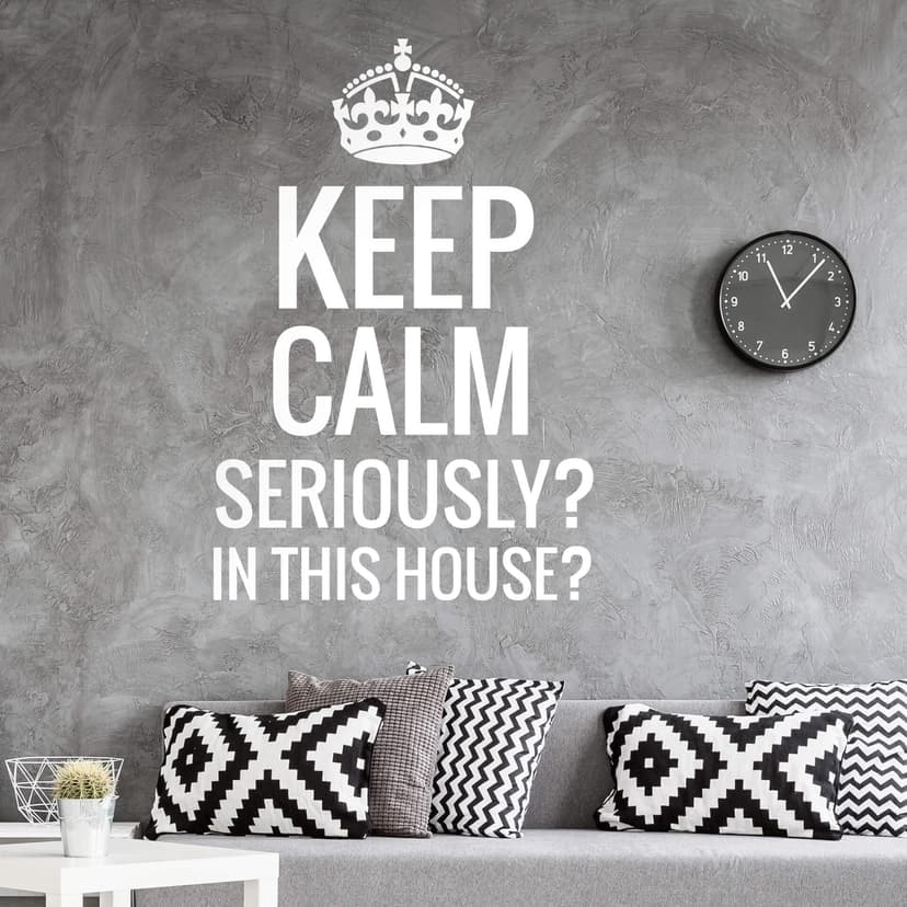 Adesivo - Keep calm ...