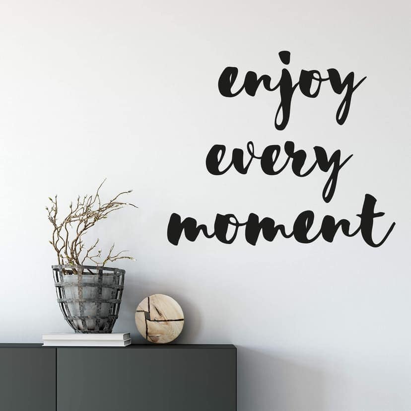 Adesivo murale - Enjoy every moment