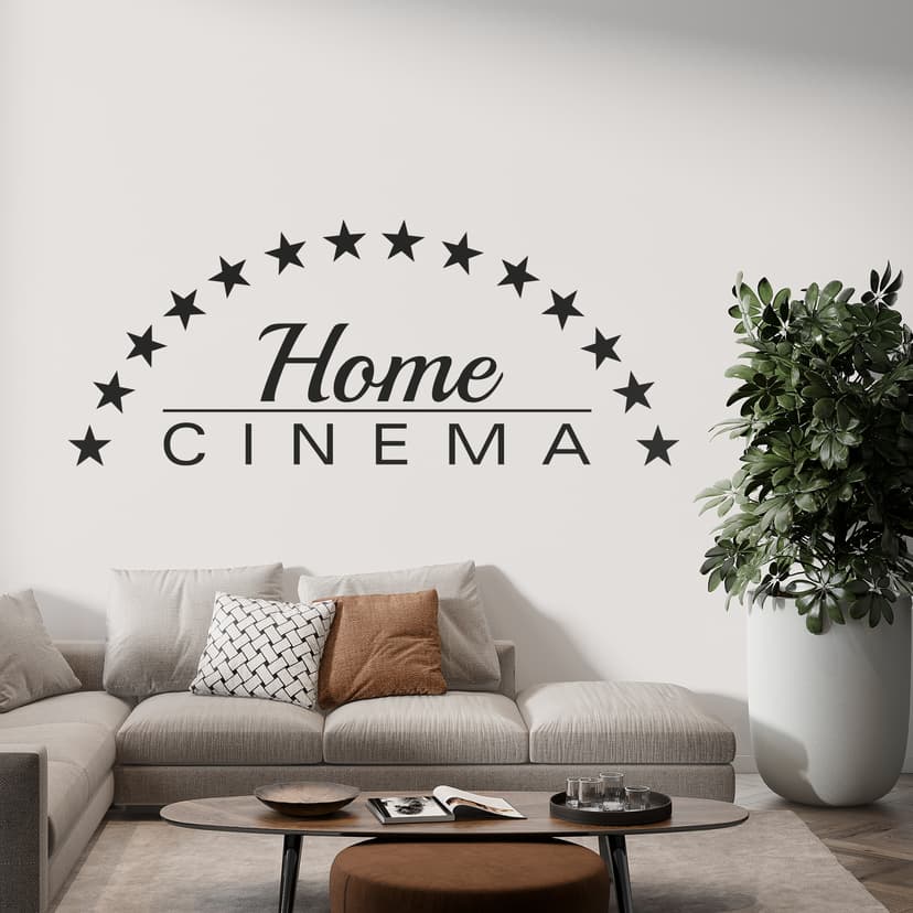 Adesivo murale - Home Cinema