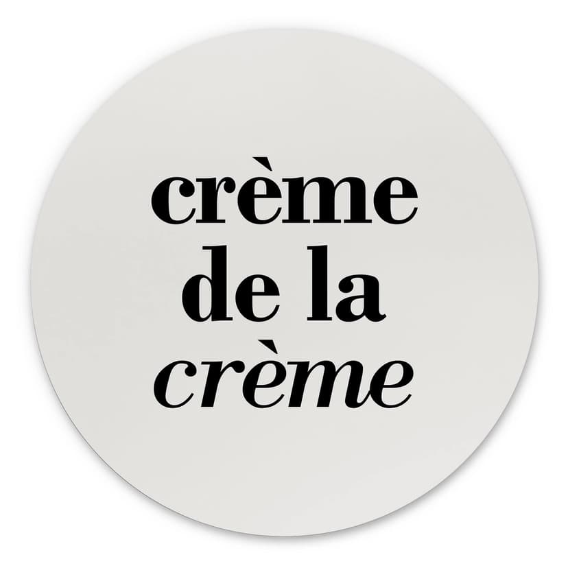 Cerchio a muro Crème de la crème