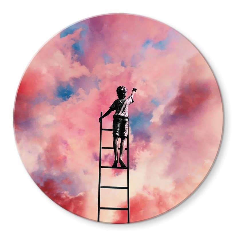 Stampa su vetro Taudalpoi - Painting Clouds