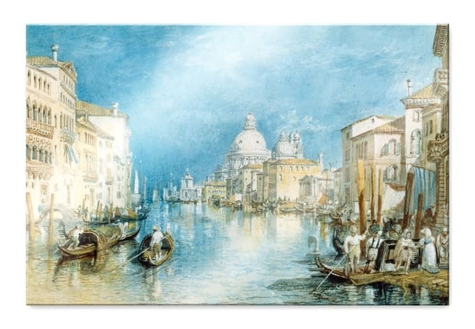 Stampa su vetro acrilico Turner - Venezia, Canale Grande