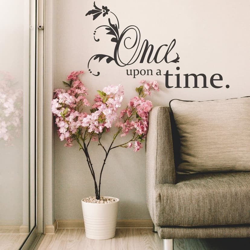 Adesivo murale - Once upon a time