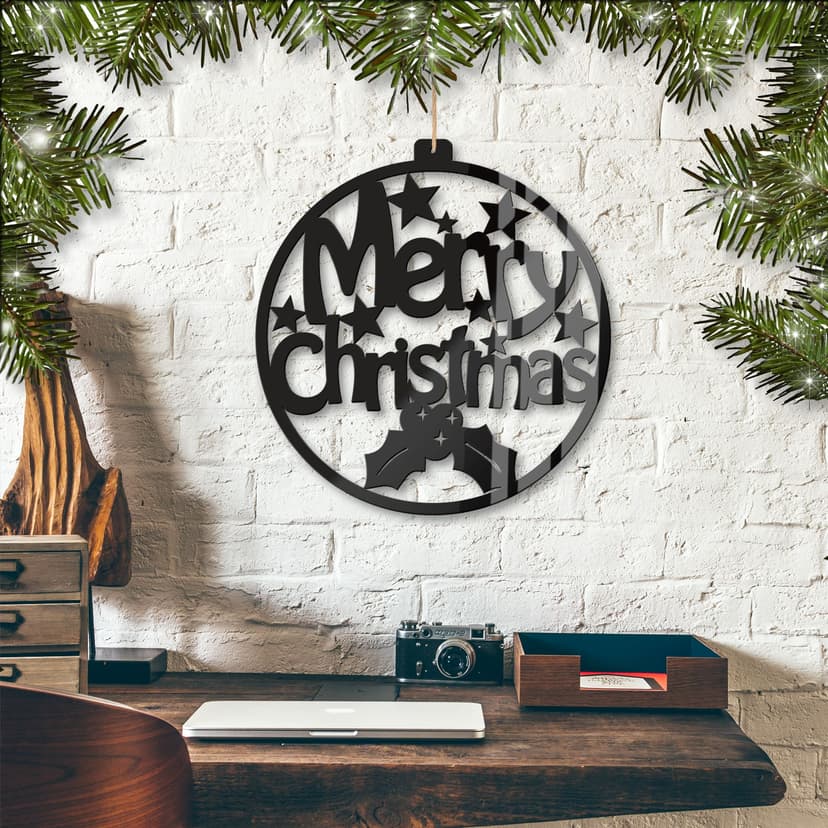 Decorazione in acrilico - Merry Christmas