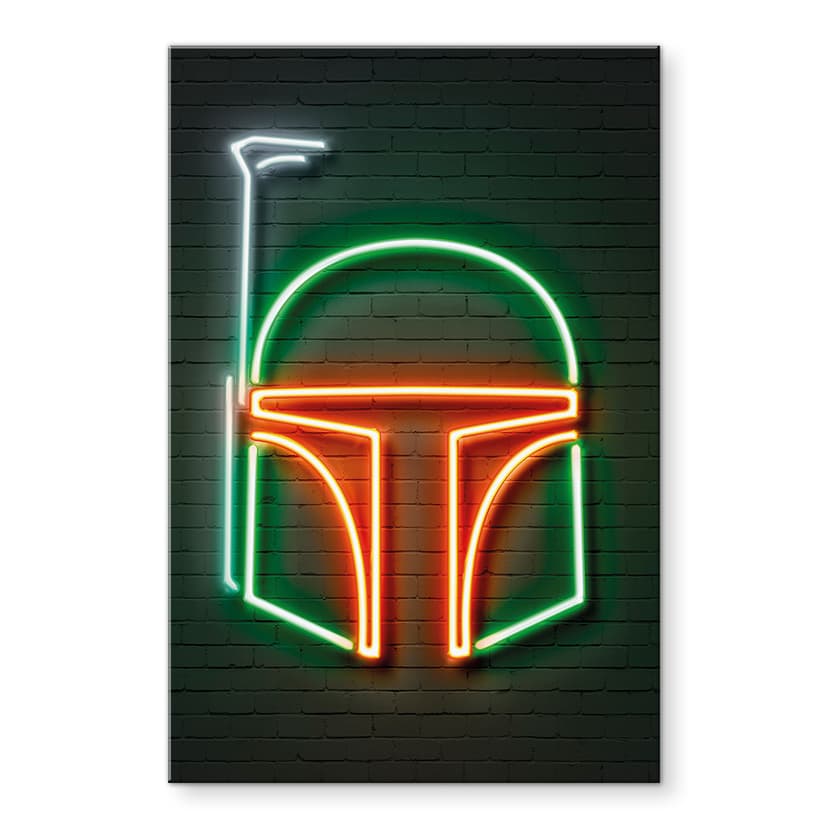 Stampa su vetro acrilico Boba Fett - Mielu