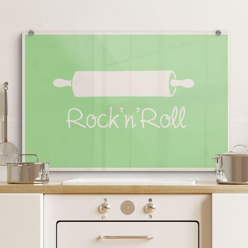 Pannello paraschizzi - Rock'n'Roll