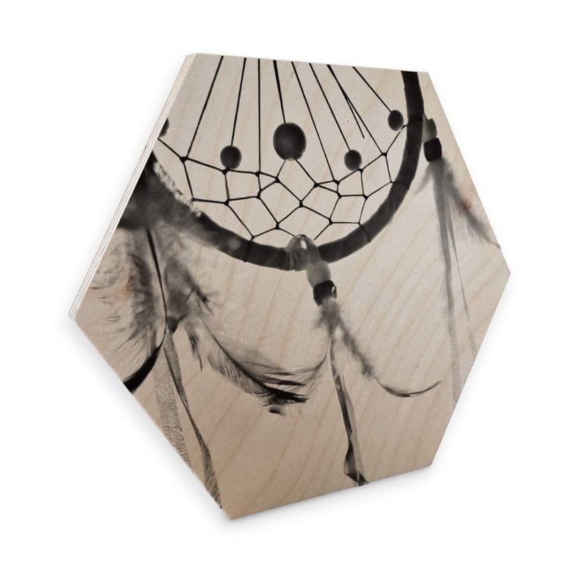 Esagoni in legno - Acchiappasogni