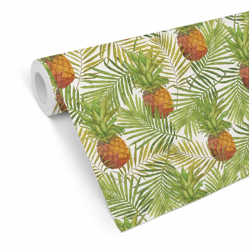 Carta da parati a motivi – Ananas tropicale