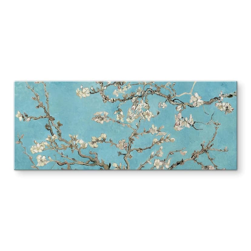 Stampa su vetro van Gogh - Mandorlo in fiore