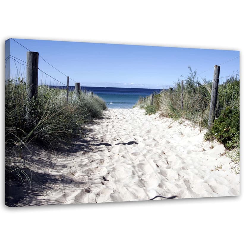 Stampe su tela, Paesaggio di dune sulla spiaggia