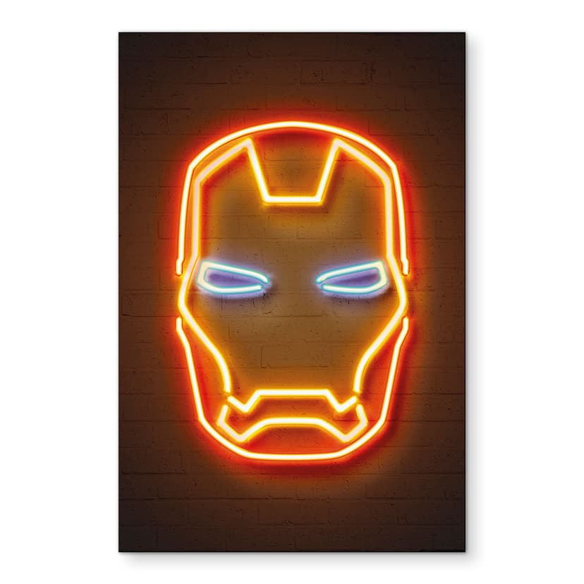 Stampe per pareti Iron Man - Mielu - Alu-Dibond