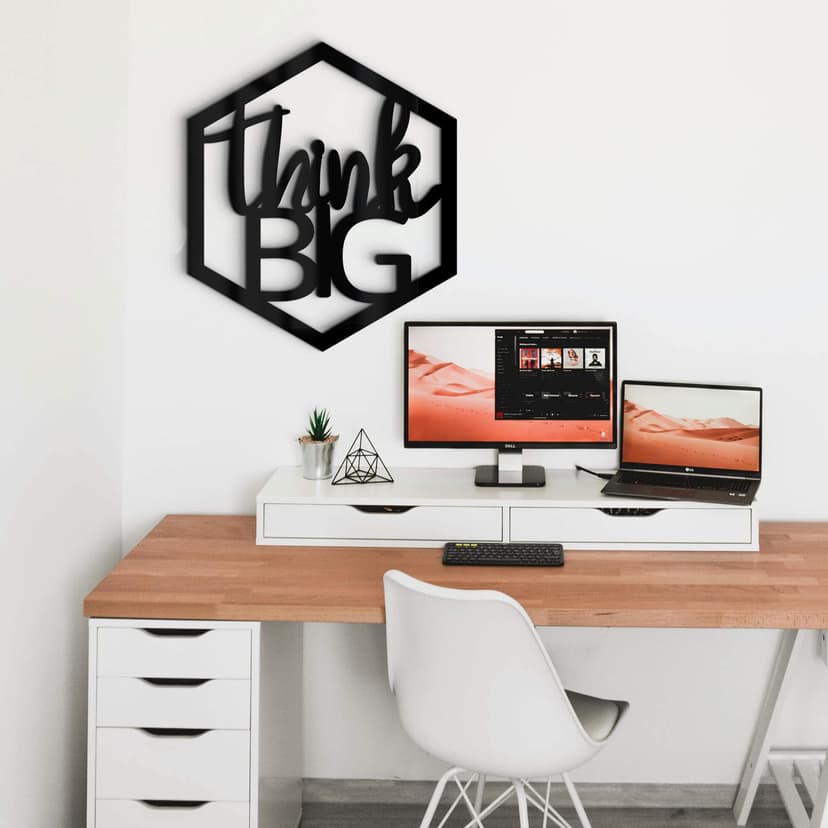 Decoro in acrilico - Think Big