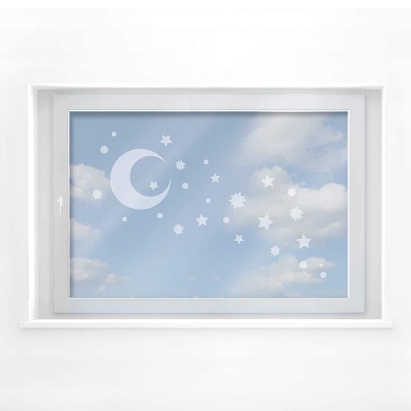 Decoro per finestra - Cielo di stelle