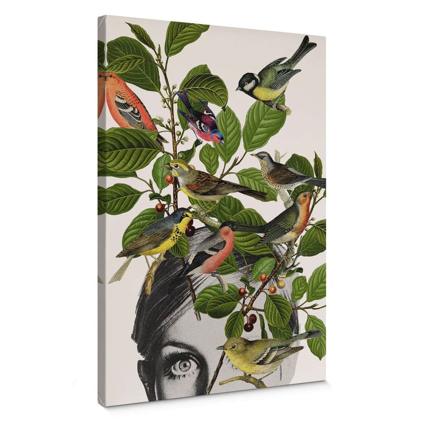 Stampa su tela Frida Floral Studio - Twiggy Eye
