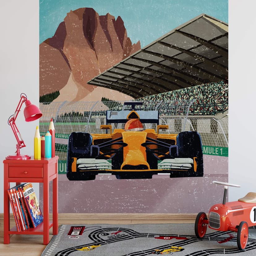 Fotomurale Goed Blauw – Formula 1