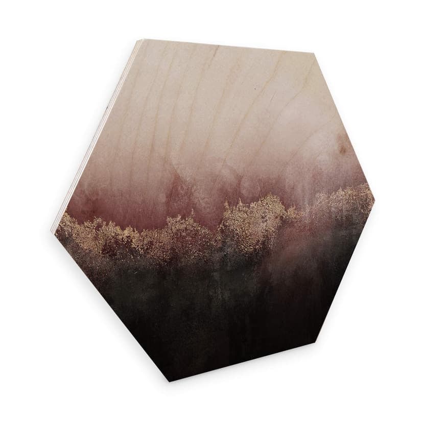 Esagoni in legno Fredriksson - Rosa