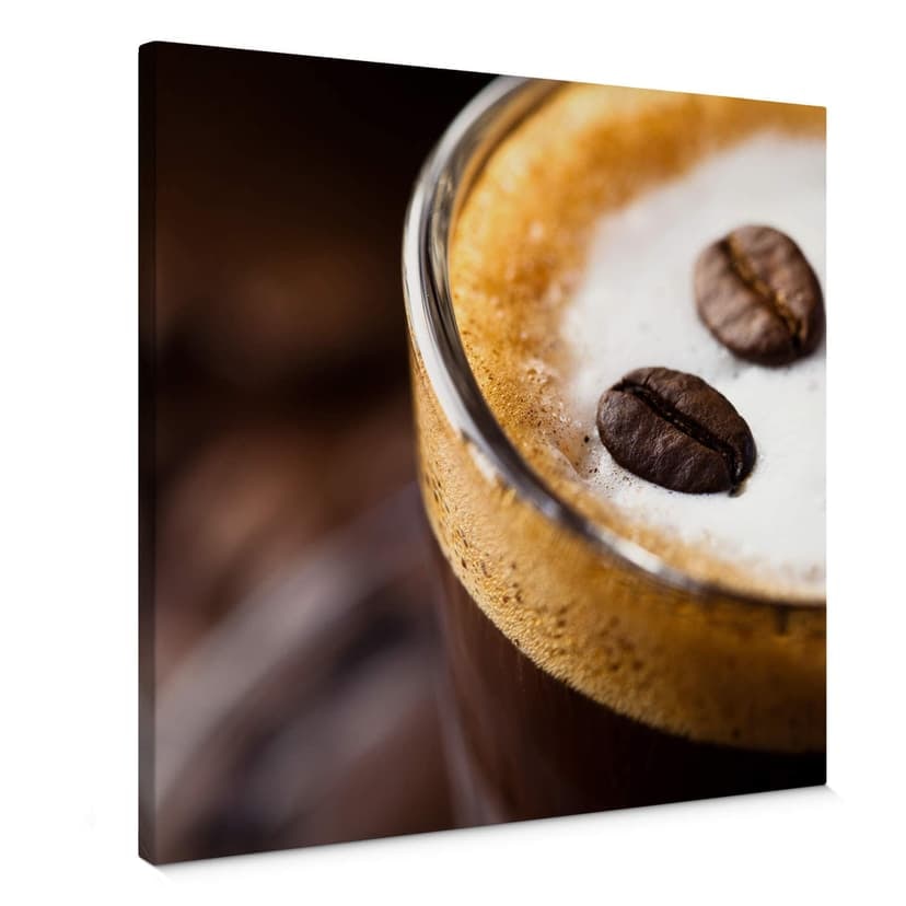 Stampa su tela - Chicchi di caffè