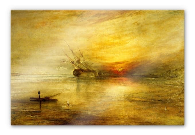 Stampa su vetro acrilico Turner - Fort Vimieux